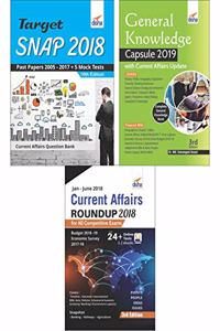 SNAP 2018 Simplified (13 yrs. Past papers + 5 Mock Tests + General Knowledge/ Current Affairs)