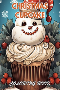 Christmas Cupcake Coloring Book