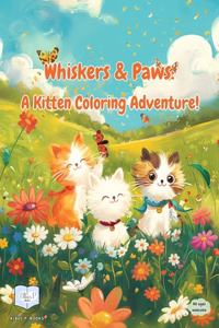 Adorable Kittens Coloring Book for Kids
