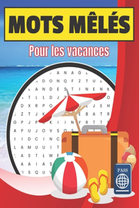Mots mêlés pour les vacances