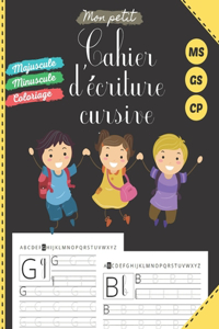 Mon petit cahier d'écriture cursive