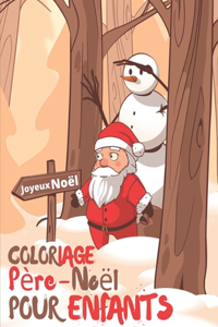 Coloriage Père Noël Pour Enfants