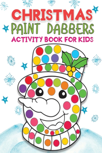 christmas Paint Dabbers activity book for kids