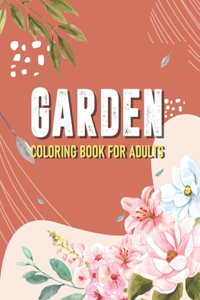 Garden Coloring Book For Adults