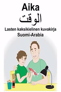 Suomi-Arabia Aika Lasten kaksikielinen kuvakirja