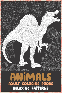 Adult Coloring Books Relaxing Patterns - Animals