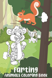 Farting Animals Coloring Book
