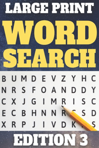 Large Print Word Search