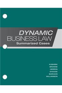 Loose-Leaf Dynamic Business Law: Summarized Cases