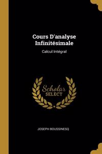 Cours D'analyse Infinitésimale