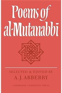 Poems of Al-Mutanabbî