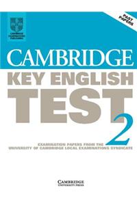 Cambridge Key English Test 2 Student's Book