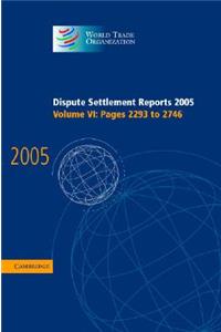 Dispute Settlement Reports 2005