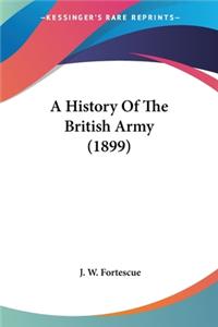 A History Of The British Army (1899)