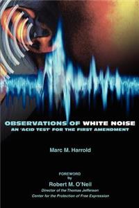 Observations of White Noise: An 'Acid Test' for the First Amendment