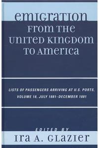 Emigration from the United Kingdom to America