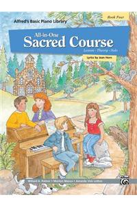 Alfred's Basic All-in-One Sacred Course, Book 4