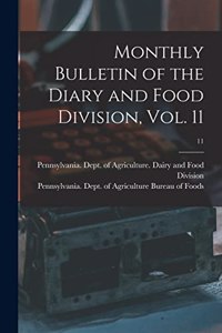 Monthly Bulletin of the Diary and Food Division, Vol. 11; 11