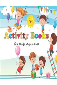 Activity Books for Kids Ages 4-8
