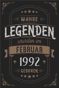 Wahre Legenden wurden im Februar 1992 geboren