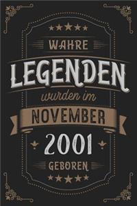 Wahre Legenden wurden im November 2001 geboren