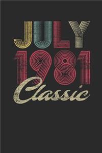 Classic July 1981