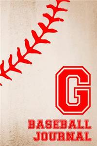 Baseball Journal G