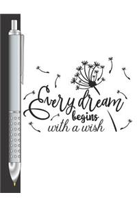 Every Dream Begins With A Wish