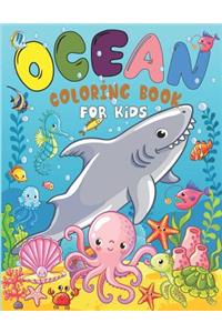 Ocean Coloring Book For Kids