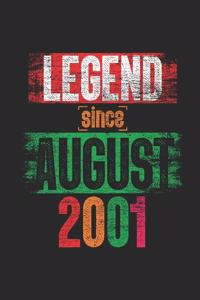 Legend Since August 2001
