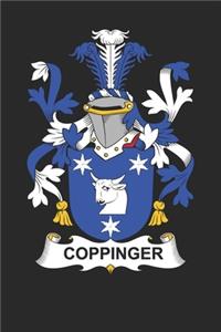 Coppinger: Coppinger Coat of Arms and Family Crest Notebook Journal (6 x 9 - 100 pages)