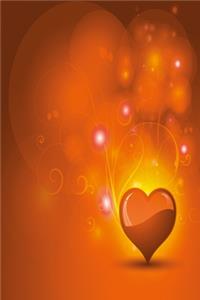 Notebook Luminous Heart orange Edition