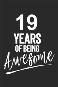 19 Years of Being Awesome