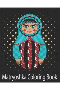 Matryoshka Doll Coloring Book