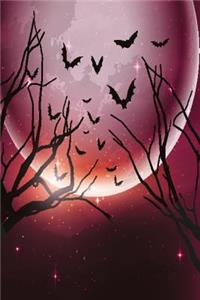 Notizbuch mit Mond rosa Edition