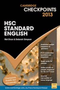 Cambridge Checkpoints Hsc Standard English 2013