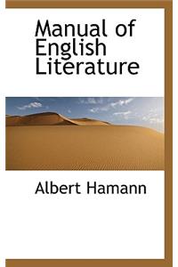 Manual of English Literature