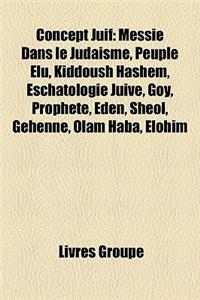 Concept Juif: Messie Dans Le Judaisme, Peuple Elu, Kiddoush Hashem, Eschatologie Juive, Goy, Prophete, Eden, Sheol, Gehenne, Olam Ha
