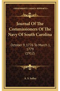 Journal Of The Commissioners Of The Navy Of South Carolina