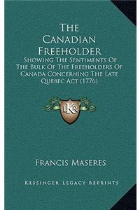 The Canadian Freeholder