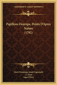 Papillons Deurope, Peints D'Apres Nature (1792)