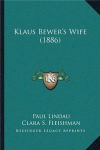 Klaus Bewer's Wife (1886)
