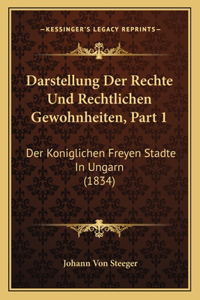 Darstellung Der Rechte Und Rechtlichen Gewohnheiten, Part 1
