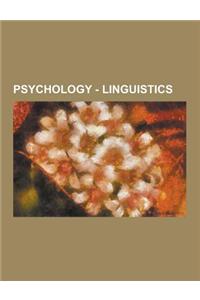 Psychology - Linguistics