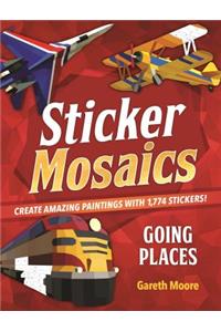 Sticker Mosaics: Going Places