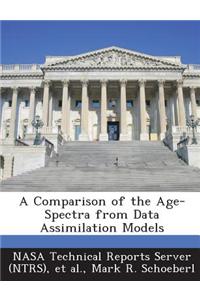 A Comparison of the Age-Spectra from Data Assimilation Models