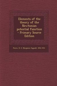 Elements of the Theory of the Newtonian Potential Function