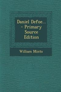 Daniel Defoe...