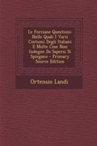 Forciane Questioni