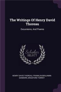 Writings Of Henry David Thoreau